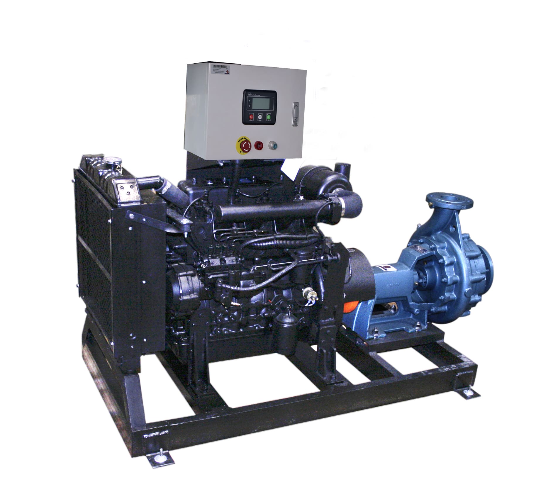 Motobomba Diésel IHM 8X40X2-QC490 · 60 HP - Hidráulicos Districel